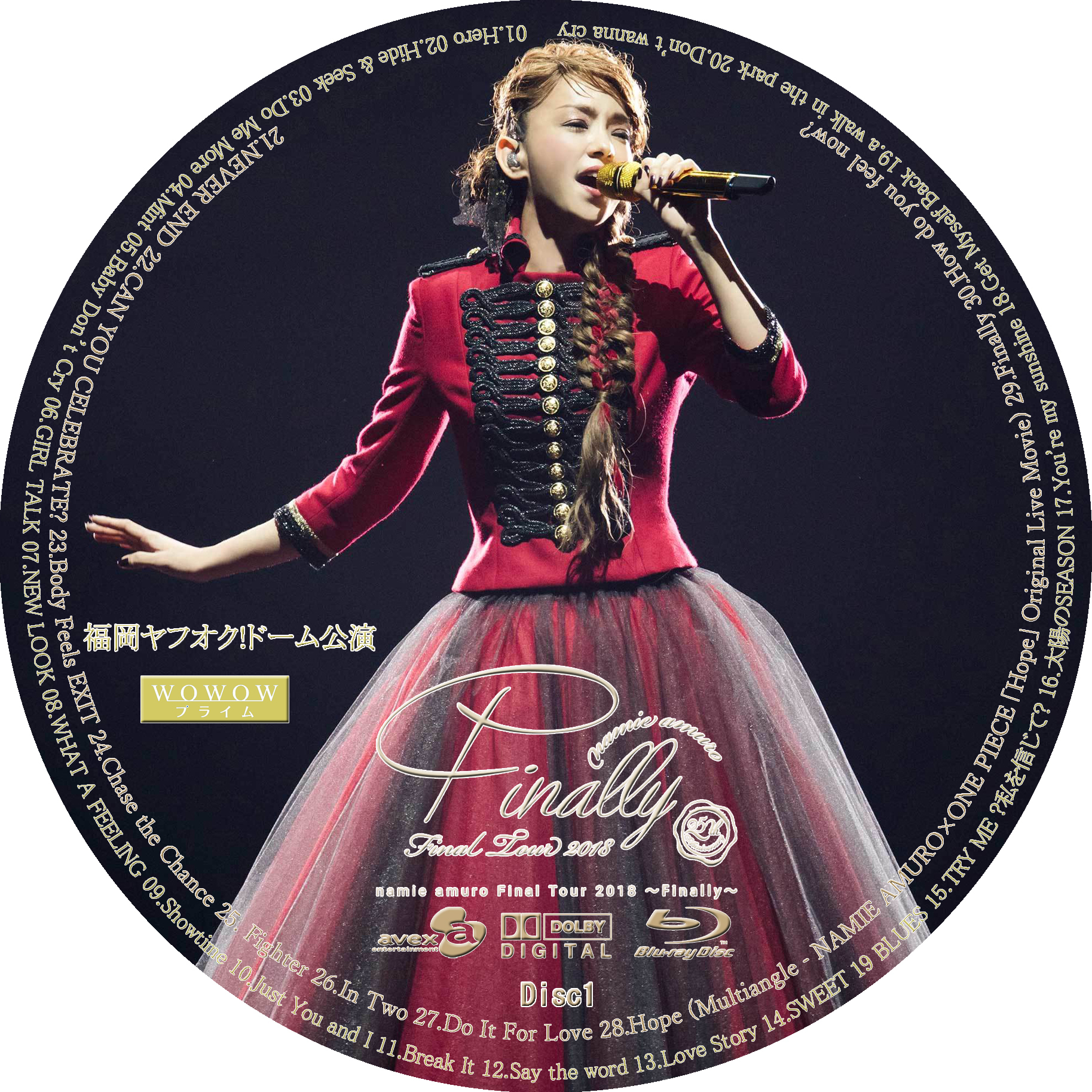 安室奈美恵 ツアー Finally BluRay 名古屋ミュージック - ミュージック