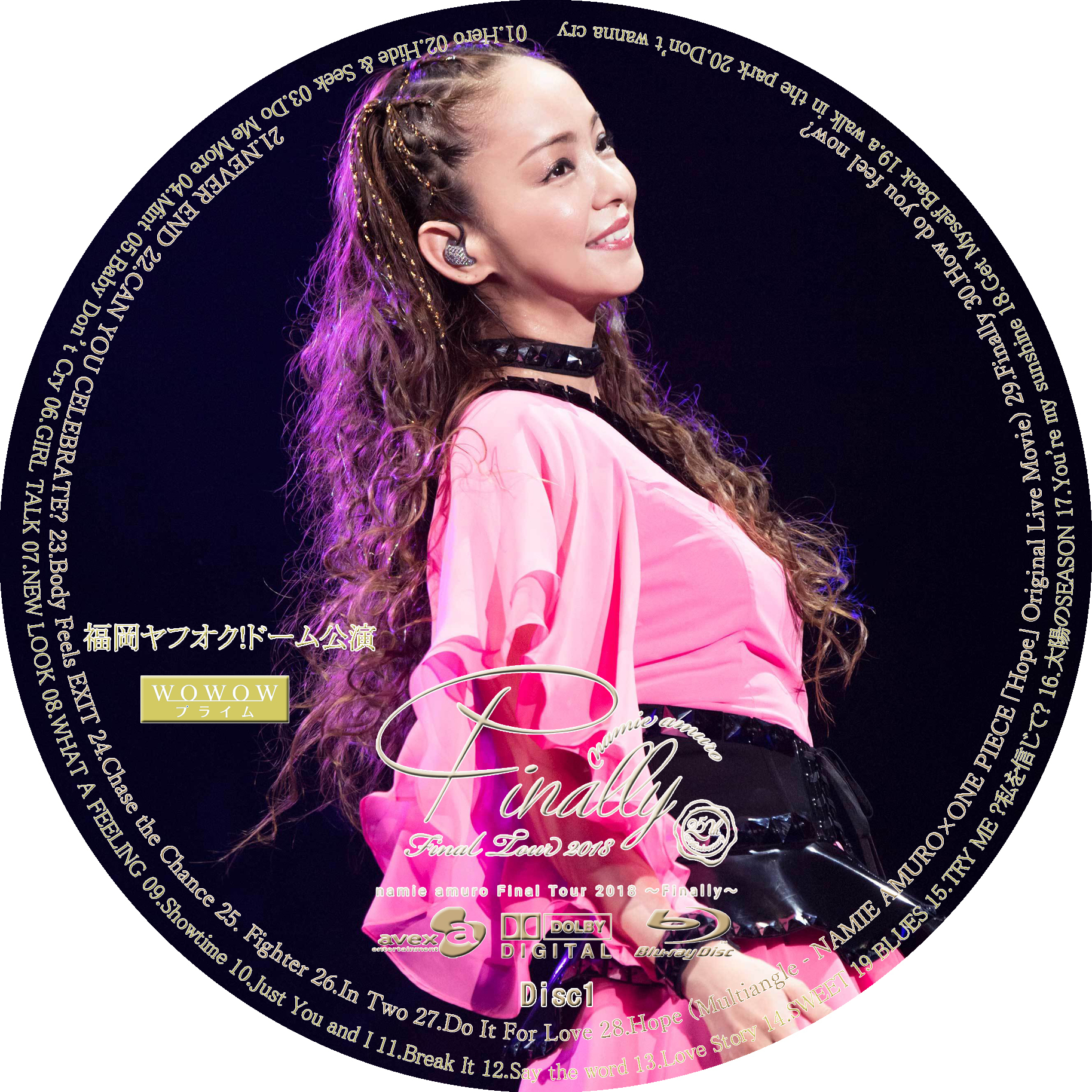 店内全品ﾎﾟｲﾝﾄ2倍!! 安室奈美恵 福岡 Finally Blu-ray - ミュージック