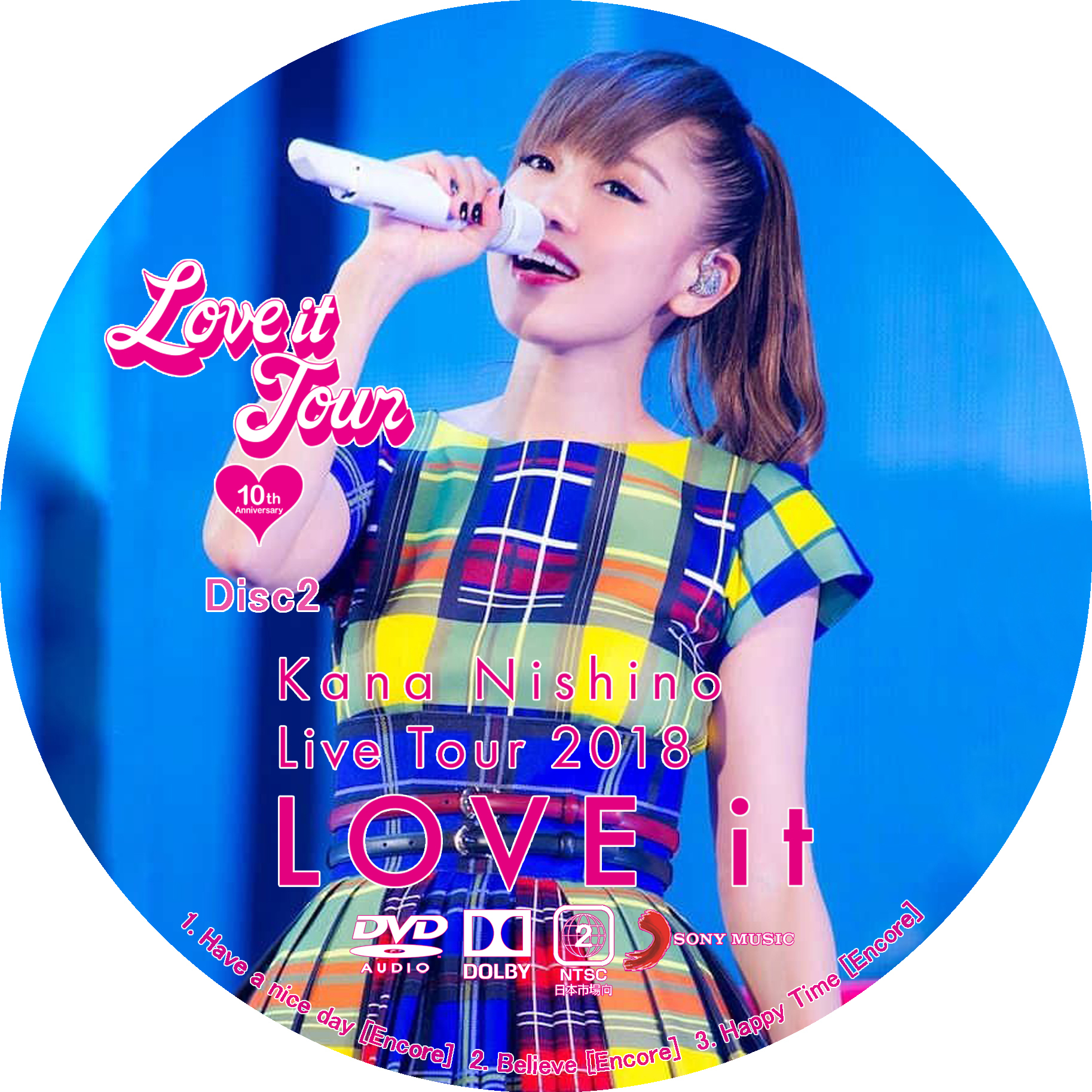 特価新品 ヤフオク! 西野カナ Love it Tour 10thライブSTAFF Tシャツ...